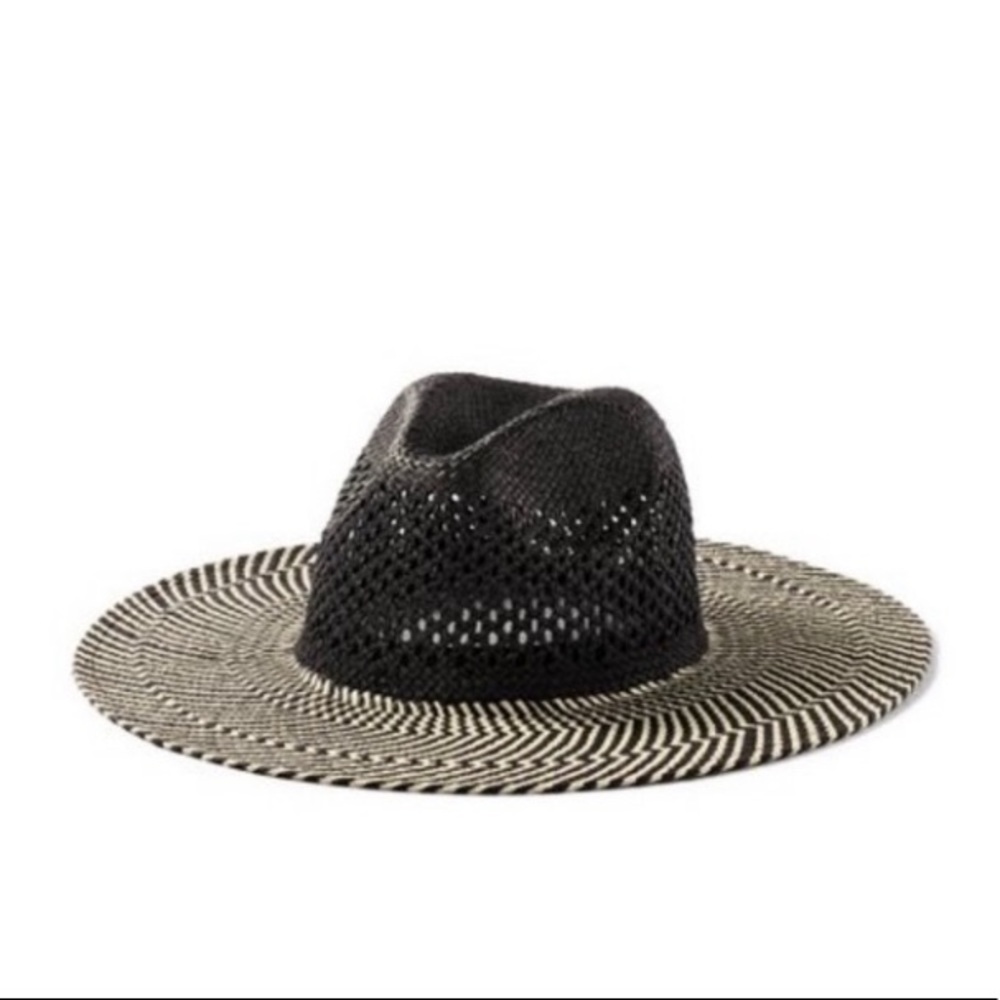 NWT Tabitha Brown x Target black and natural straw hat - Picture 2 of 5